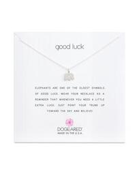 Good Luck Elephant Necklace, 16"