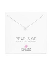 Dogeared Large Freshwater Pearl Necklace, 16"