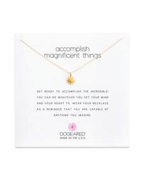 Accomplish Magnificent Things Necklace, 16"