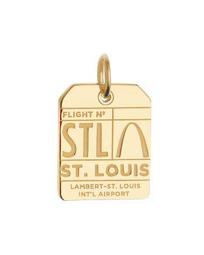 St. Louis, Missouri STL Luggage Tag Charm