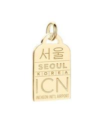 ICN Seoul Luggage Tag Charm