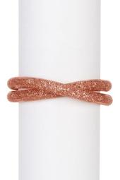 Stardust Crystal Filled Mesh Wrap Bracelet