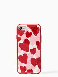 Jeweled Heart Iphone 7/8 Case