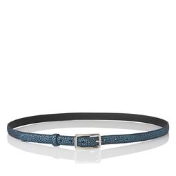 Glenda Blue Metallic Belt