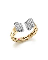 18K White and Yellow Gold Pois Moi Chiodo Ring with Diamonds - 100% Exclusive