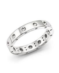 18K White Gold Symphony Dotted Ring