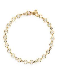 Temple St. Clair 18K Gold Small Bracelet with Royal Blue Moonstone and Diamonds