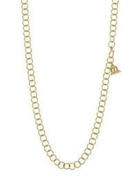 18 K Yellow Gold Chain Necklace, 32"