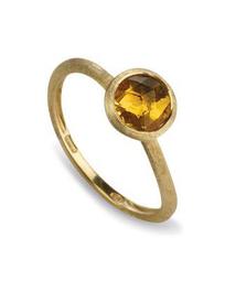 Citrine Stackable Jaipur Ring