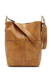 Ilana Western Leather Bucket Bag