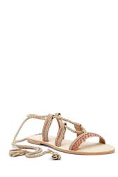 In Flight Beaded Lace-Up Sandal