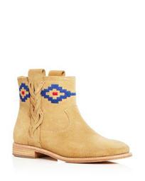 Women's Embroidered Booties