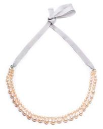 Knotted Two Row Necklace, 16-36"
