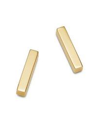 Bar Stud Earrings in 14K Yellow Gold - 100% Exclusive