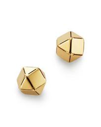 Geometric Ball Stud Earrings in 14K Yellow Gold - 100% Exclusive