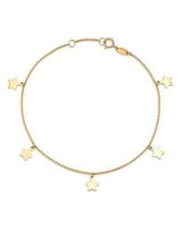Star Charm Bracelet in 14K Yellow Gold - 100% Exclusive