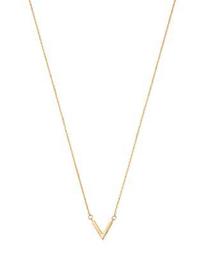 V Pendant Necklace in 14K Yellow Gold, 16" - 100% Exclusive
