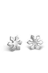 Little Seasons Sterling Silver Snowflake Earrings
