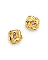 Love Knot Stud Earrings in 14K Yellow Gold - 100% Exclusive