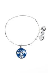 Create Words Are Powerful Expandable Wire Charm Bracelet