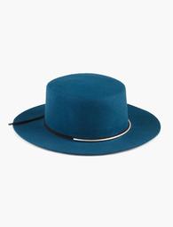Flat Top Boater Hat