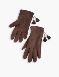 Leather Tassel Glove