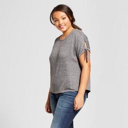 Women's Plus Size Tie Short Sleeve T-Shirt - A New Day™