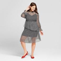 Women's Plus Size Asymmetric Hem Dress - Who What Wear™
