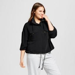 Women's Plus Size Slouchy Bomber Jacket - Who What Wear ™