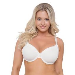 Curvy Studio® Women's Perfect Cotton T-Shirt Convertible Bra - Up to H Cup