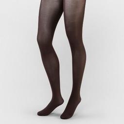 Women's 50D Opaque Control Top Tights - A New Day™ Mesquite BBQ