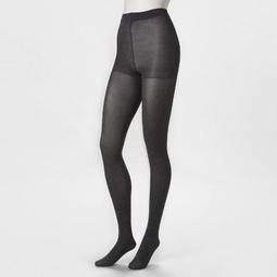 Women's 50D Opaque Control Top Tights - A New Day™ Heather Gray