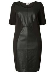 **Juna Rose Curve Black Fitted Bodycon Dress