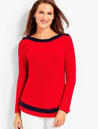 Wild Fable Women's Plus Size Crewneck Voluminous Sleeve Sweater - Wild