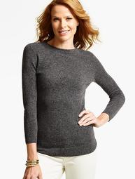 Cashmere Audrey Sweater - Donegal Tweed