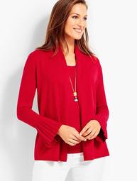 Open-Front Cardigan