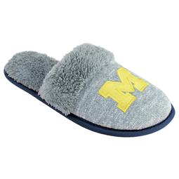 Women's Michigan Wolverines Sherpa-Lined Clog Slippers
