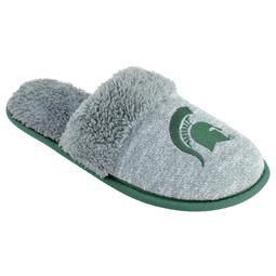 Women's Michigan State Spartans Sherpa-Lined Clog Slippers