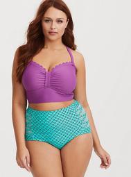 Disney Ariel Purple Wireless Bikini Top