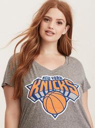 New York Knicks V-Neck Tee