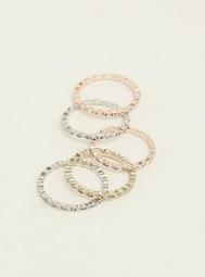 Pavé Stackable Ring Set