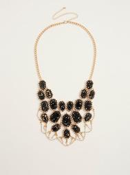 Speckled Statement Necklace