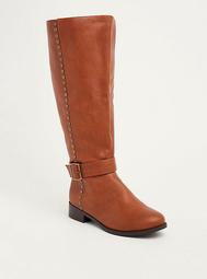 Studded Knee-High Boot (Wide Width & Wide Calf)