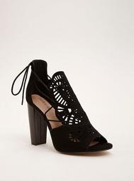 Cutout Covered Heels (Wide Width)