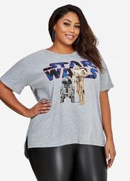 Star Wars Tee With Back Lace-Up