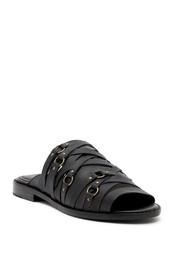 Slope Leather Slide Sandal