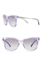 Women's Wayfarer 54mm Acetate Frame Sunglasses