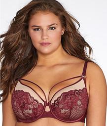Tulip Lace Convertible Push-Up Cage Bra