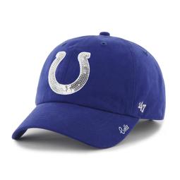 Women's '47 Brand Indianapolis Colts Sparkle Adjustable Cap