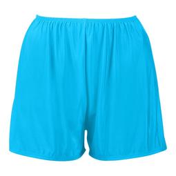 Plus Size Swim Shorts with Built in Panty - Available in 4 COLORS - 32W / Caribbean Blue
